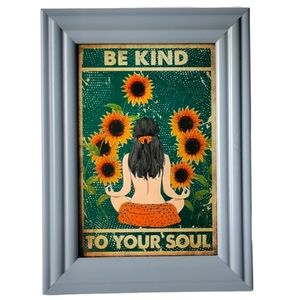 Be Kind Wiccan Wicca Gypsy Hippie Flower Art Zen Nature Love Peace Meditation